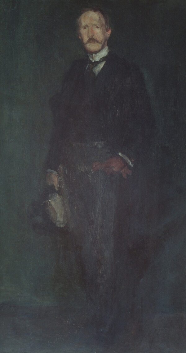 Edward Guthrie Kennedy - by James Abbott McNeill Whistler