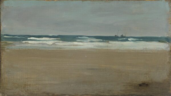 The Angry Sea - by James Abbott McNeill Whistler