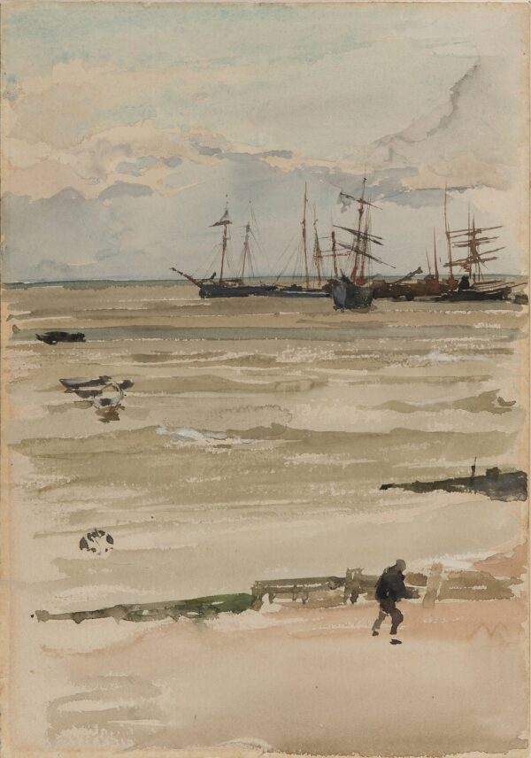The Anchorage - by James Abbott McNeill Whistler
