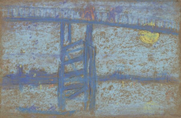 Nocturne: Battersea Bridge - by James Abbott McNeill Whistler