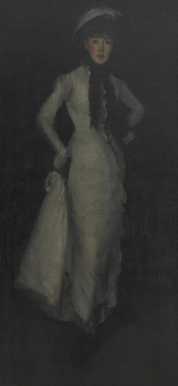 Arrangement in White and Black - by James Abbott McNeill Whistler