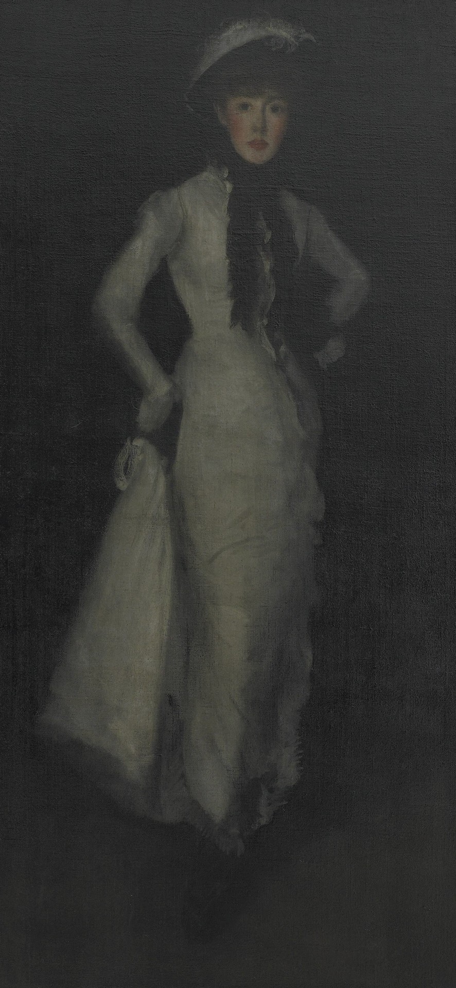 Arrangement in White and Black - by James Abbott McNeill Whistler