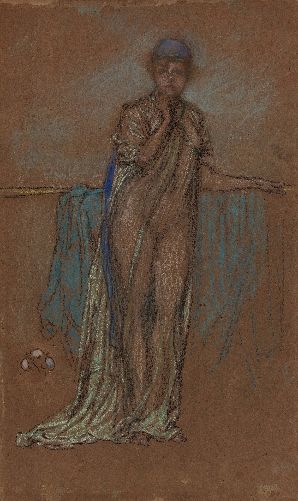 The Purple Cap - by James Abbott McNeill Whistler