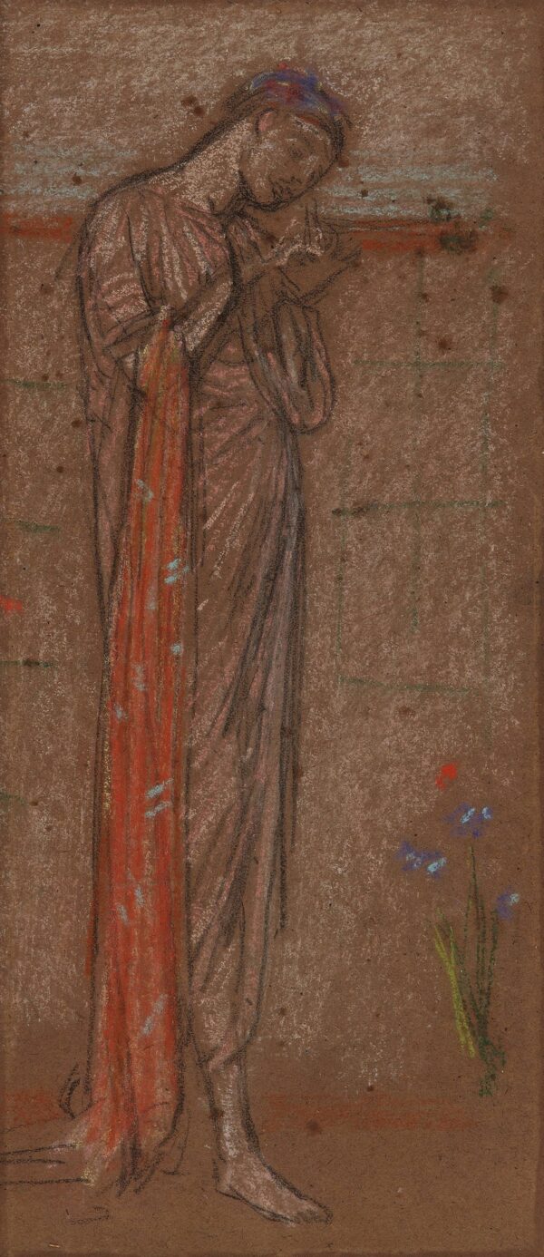 The Purple Iris - by James Abbott McNeill Whistler