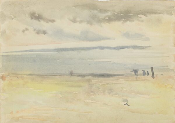 St. Ives: Sunset - by James Abbott McNeill Whistler