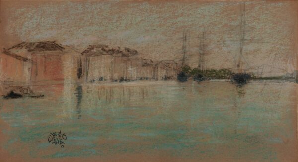 Venice Bay - by James Abbott McNeill Whistler