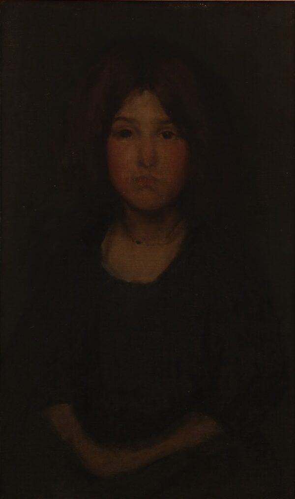 The Little Faustina - by James Abbott McNeill Whistler
