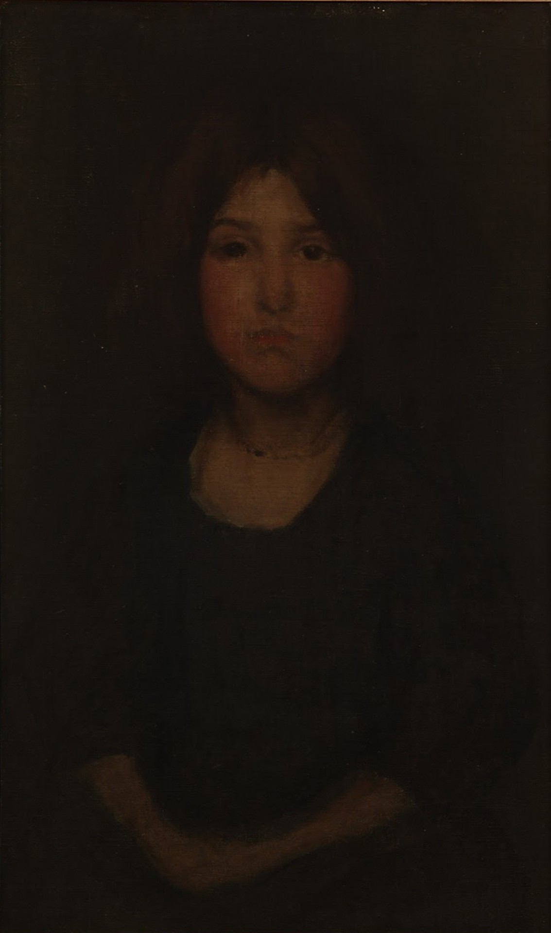 The Little Faustina - by James Abbott McNeill Whistler