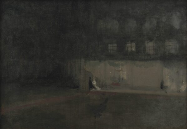 Nocturne: Cremorne Gardens, No. 3 - by James Abbott McNeill Whistler