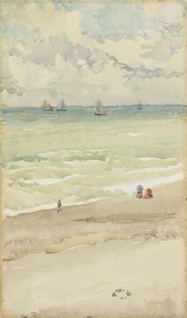 The Seashore - by James Abbott McNeill Whistler