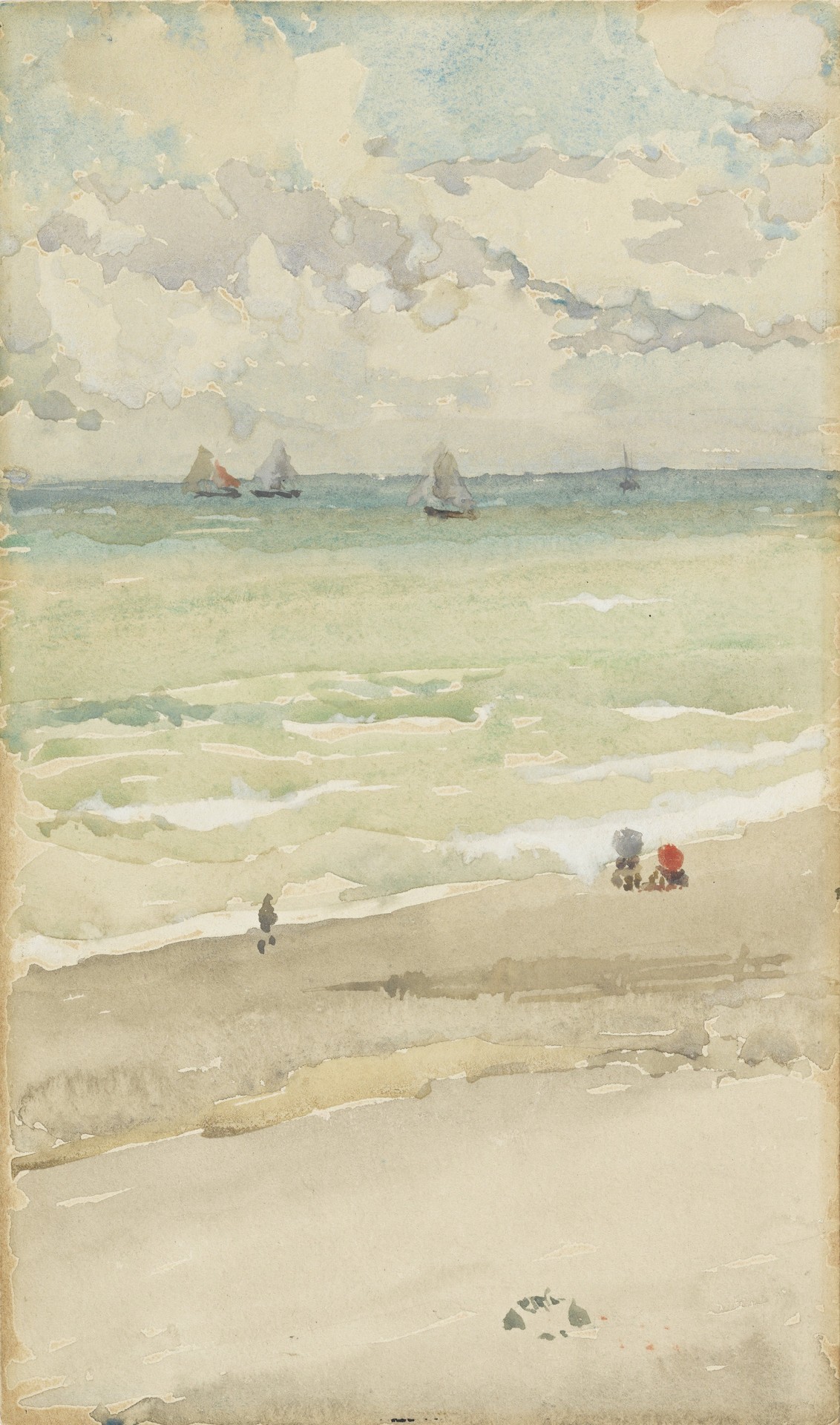 The Seashore - by James Abbott McNeill Whistler