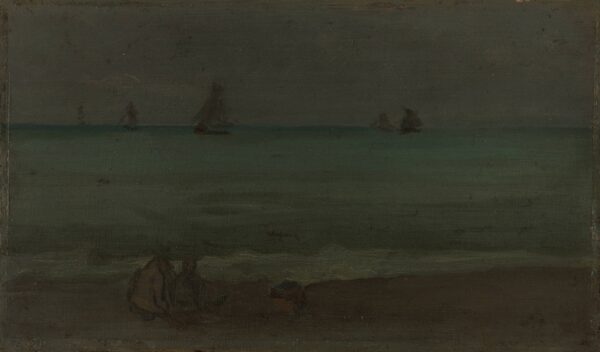 The Summer Sea - by James Abbott McNeill Whistler