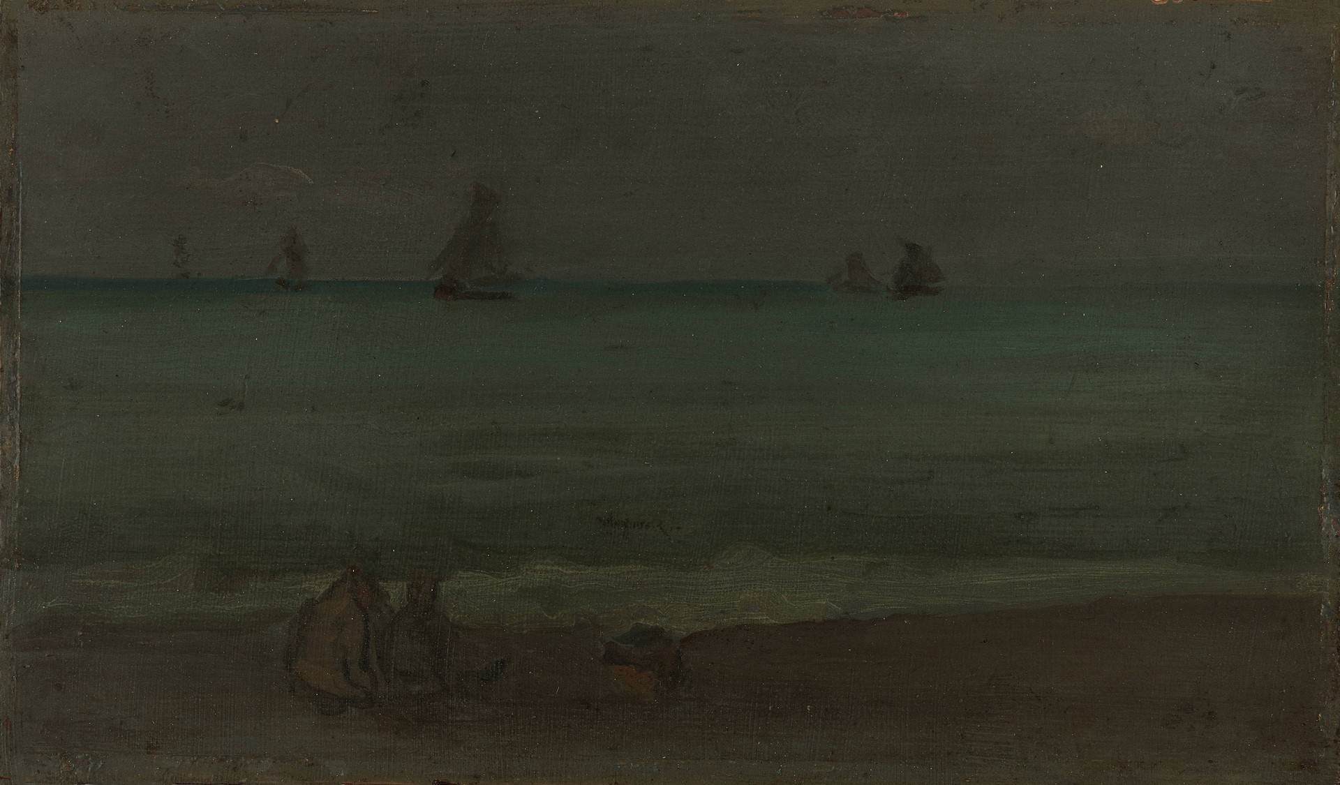 The Summer Sea - by James Abbott McNeill Whistler