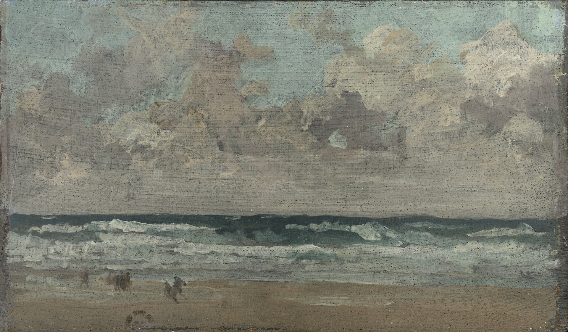 Violet and Silver: The Great Sea - by James Abbott McNeill Whistler