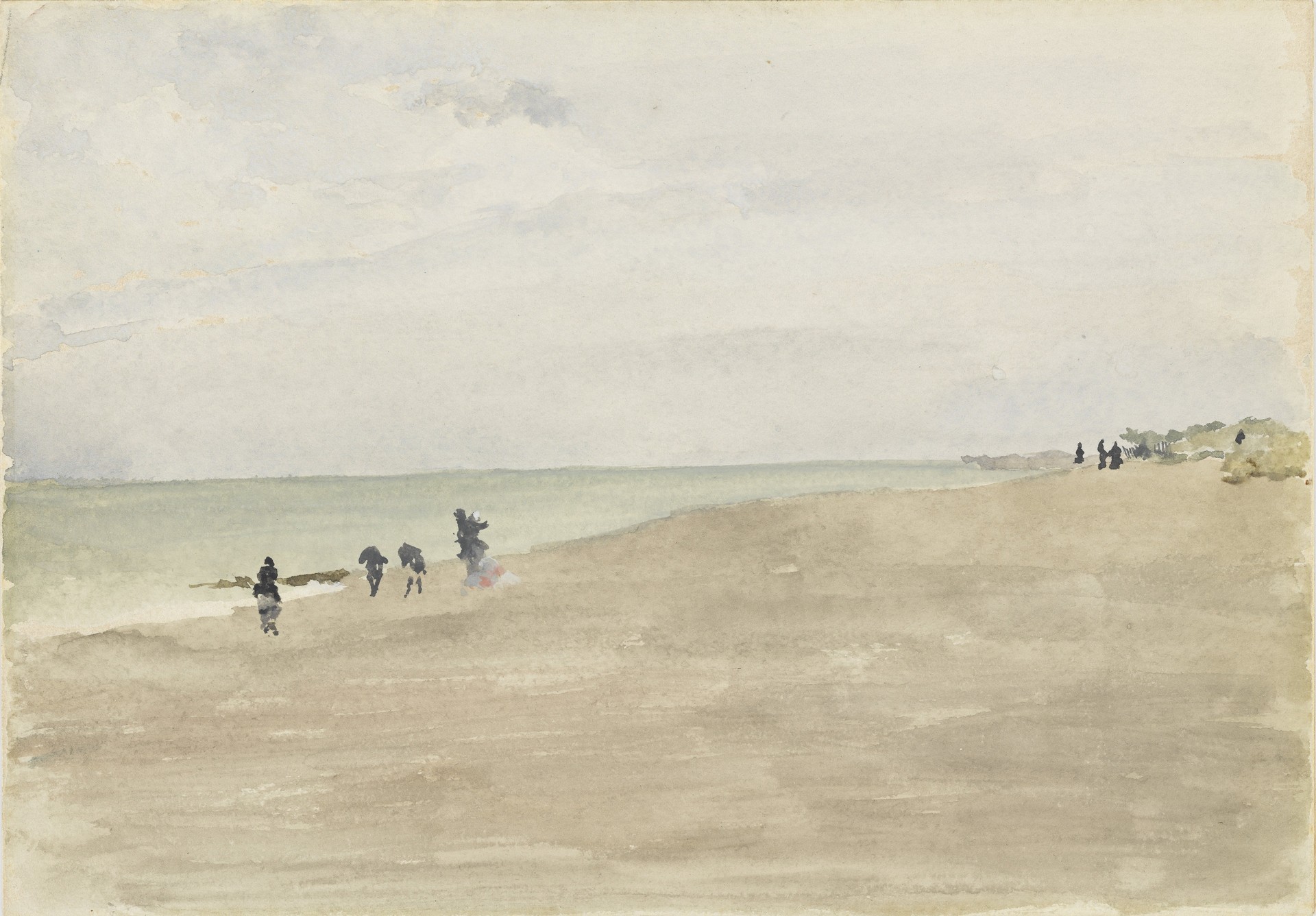 Opal Beach - by James Abbott McNeill Whistler