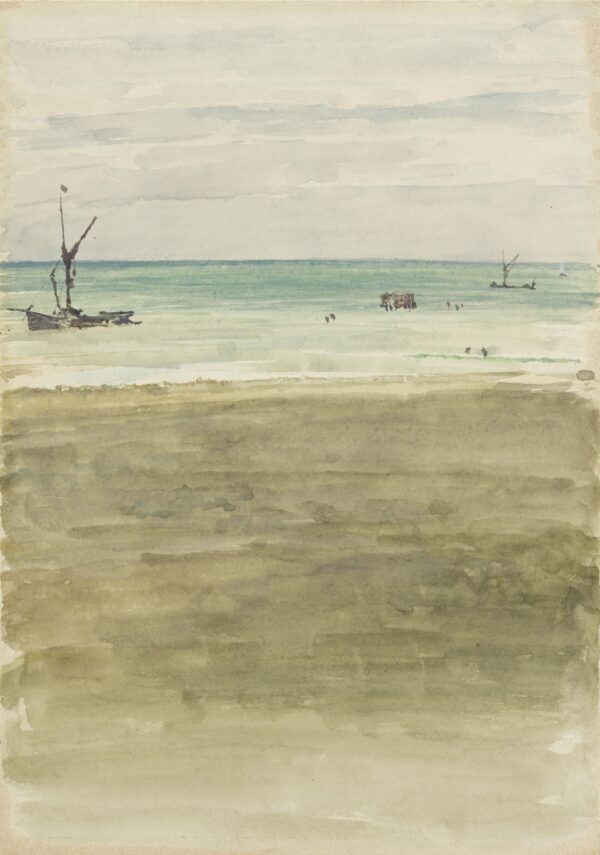 The Bathers - by James Abbott McNeill Whistler
