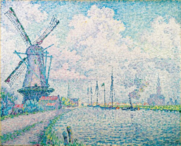 Canal of Overschie - by Paul Signac