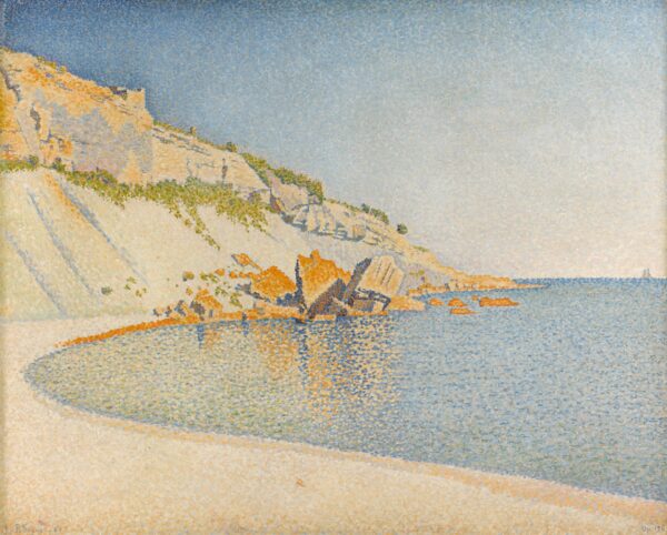 Cassis, Cap Lombard, Opus 196 - by Paul Signac