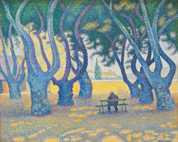 Place des Lices, St. Tropez - by Paul Signac