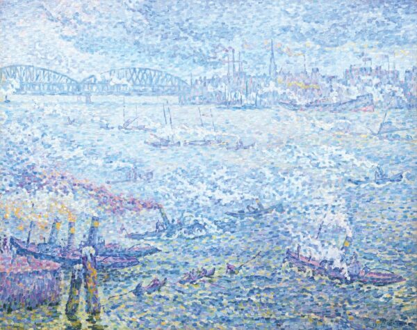 Rotterdam - The Steams - by Paul Signac