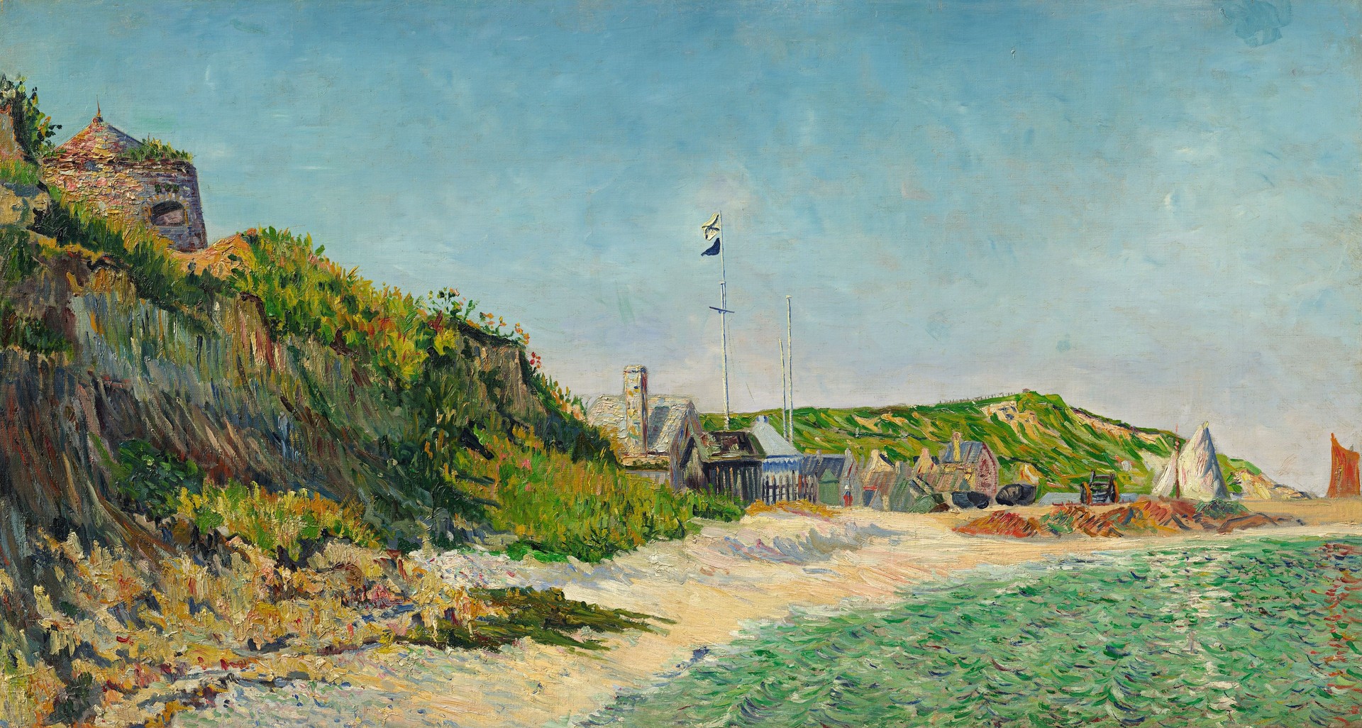 Port-en-Bessin - by Paul Signac