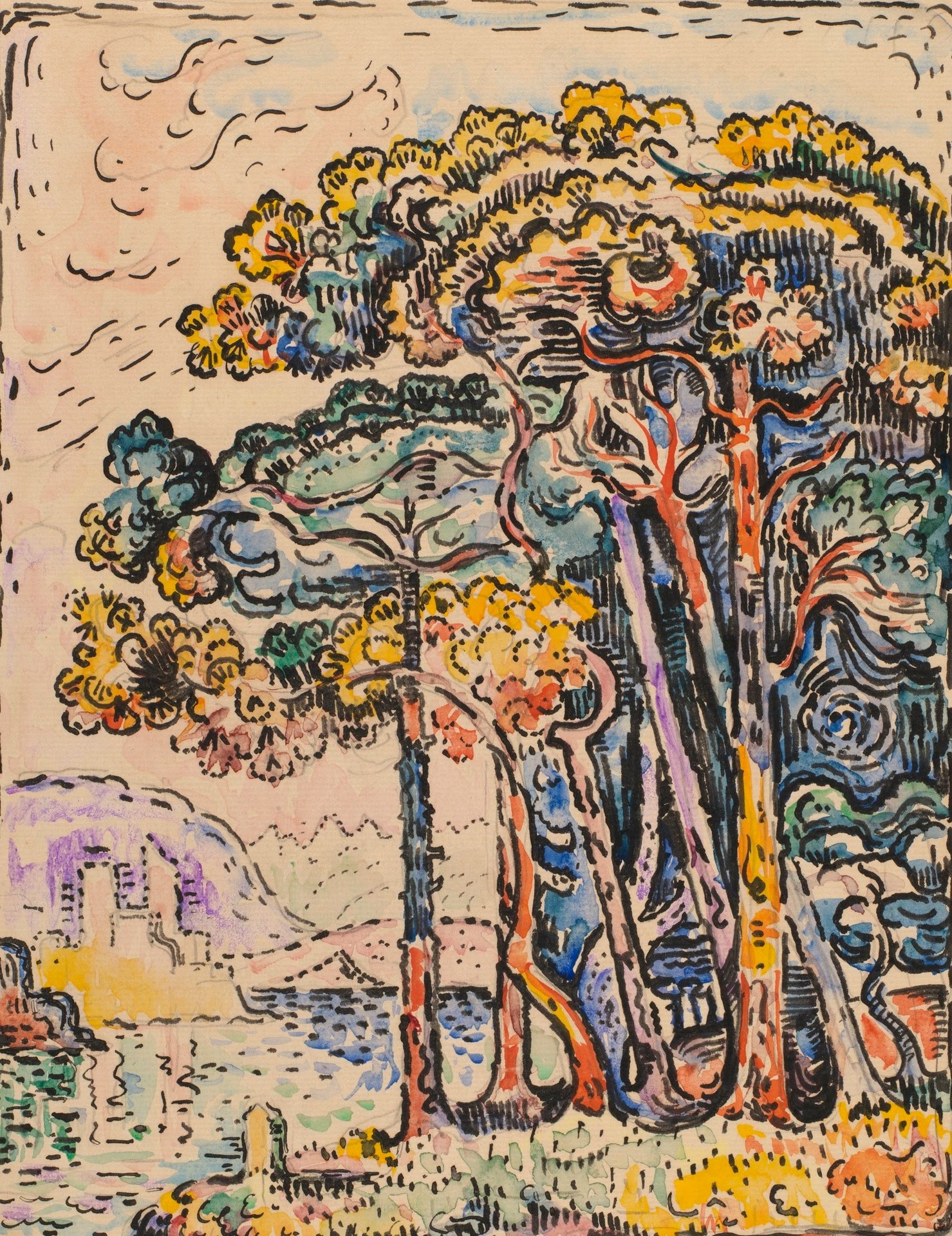 Landscape - by Paul Signac