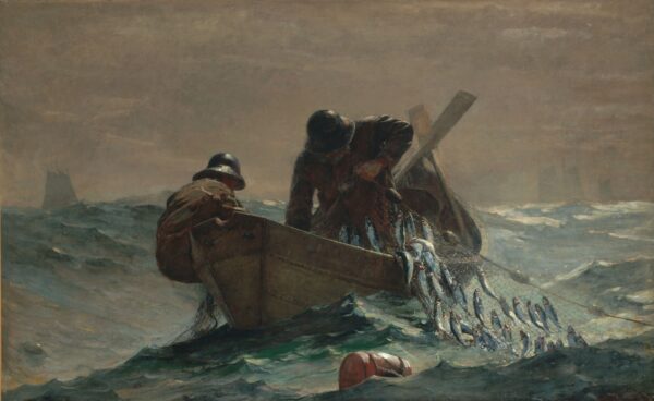 The Herring Net - by Winslow Homer