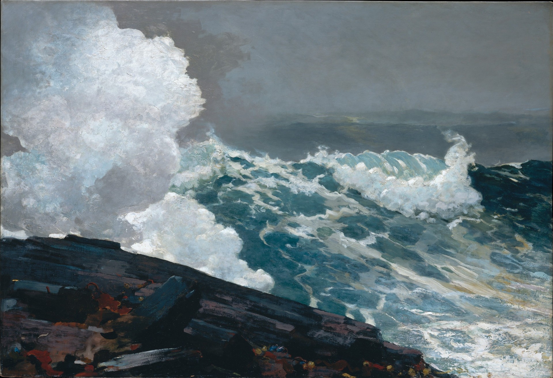 Northeaster - by Winslow Homer
