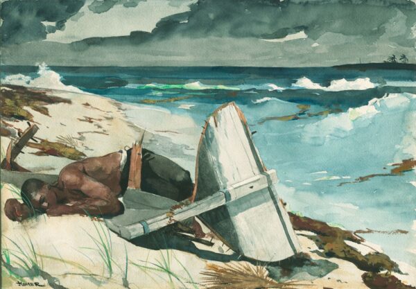 After the Hurricane, Bahamas - by Winslow Homer