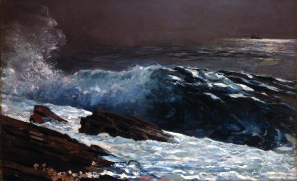 Sunlight on the Coast - by Winslow Homer