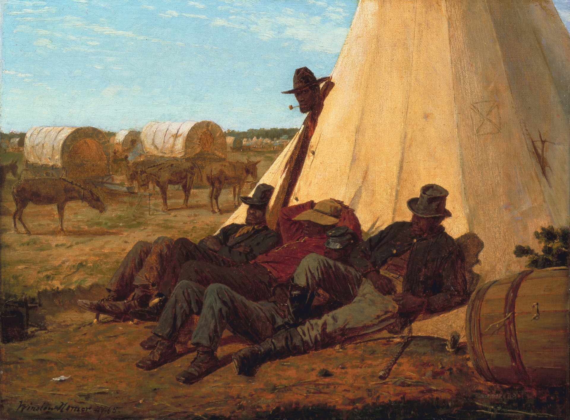 The Bright Side - by Winslow Homer