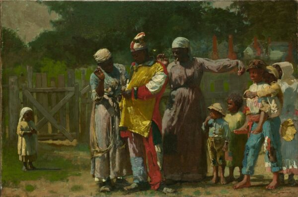 Dressing for the Carnival - by Winslow Homer