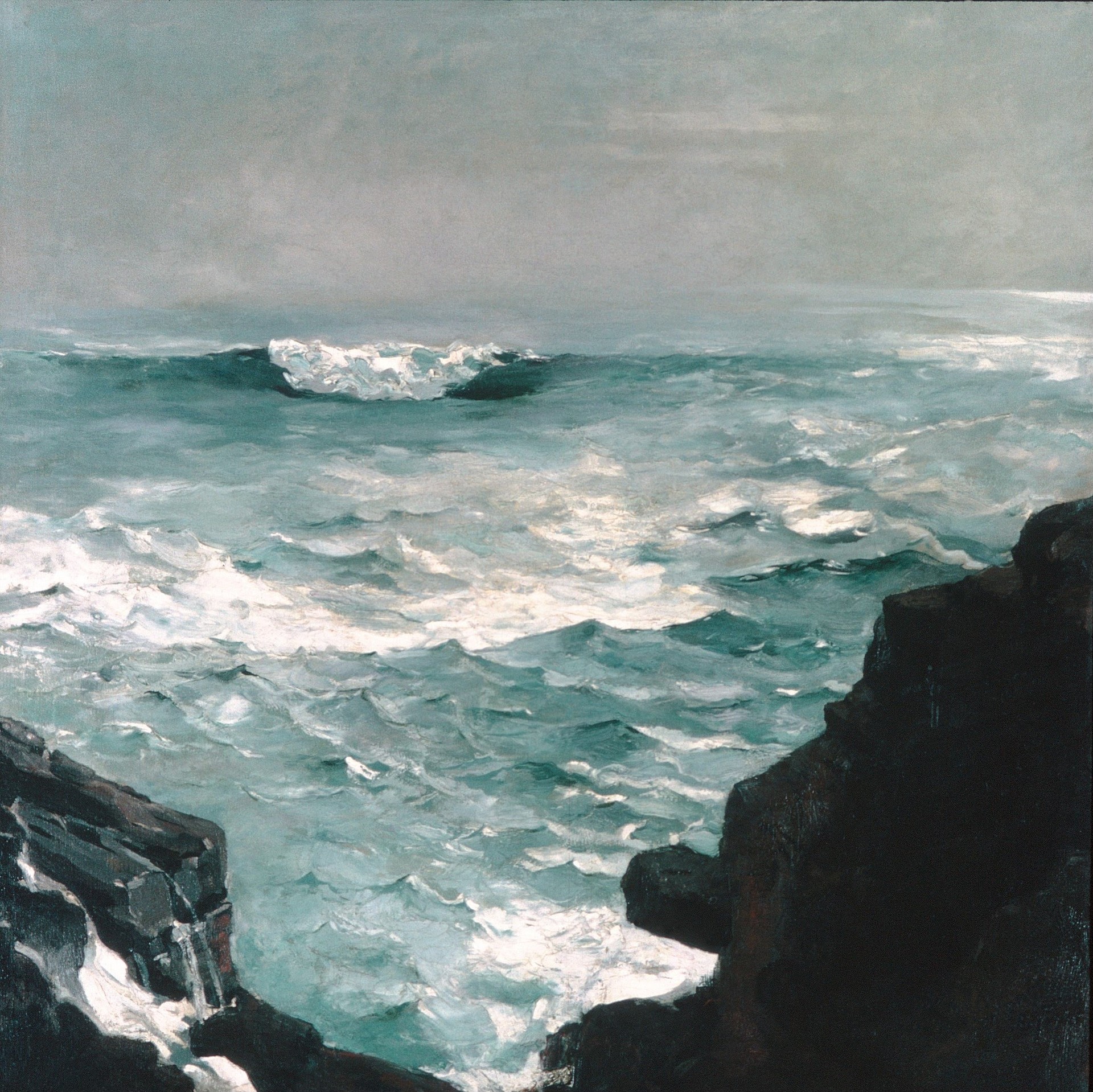 Cannon Rock - by Winslow Homer