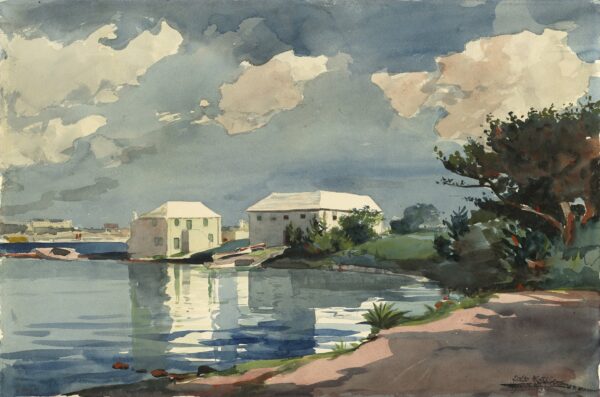 Salt Kettle, Bermuda - by Winslow Homer