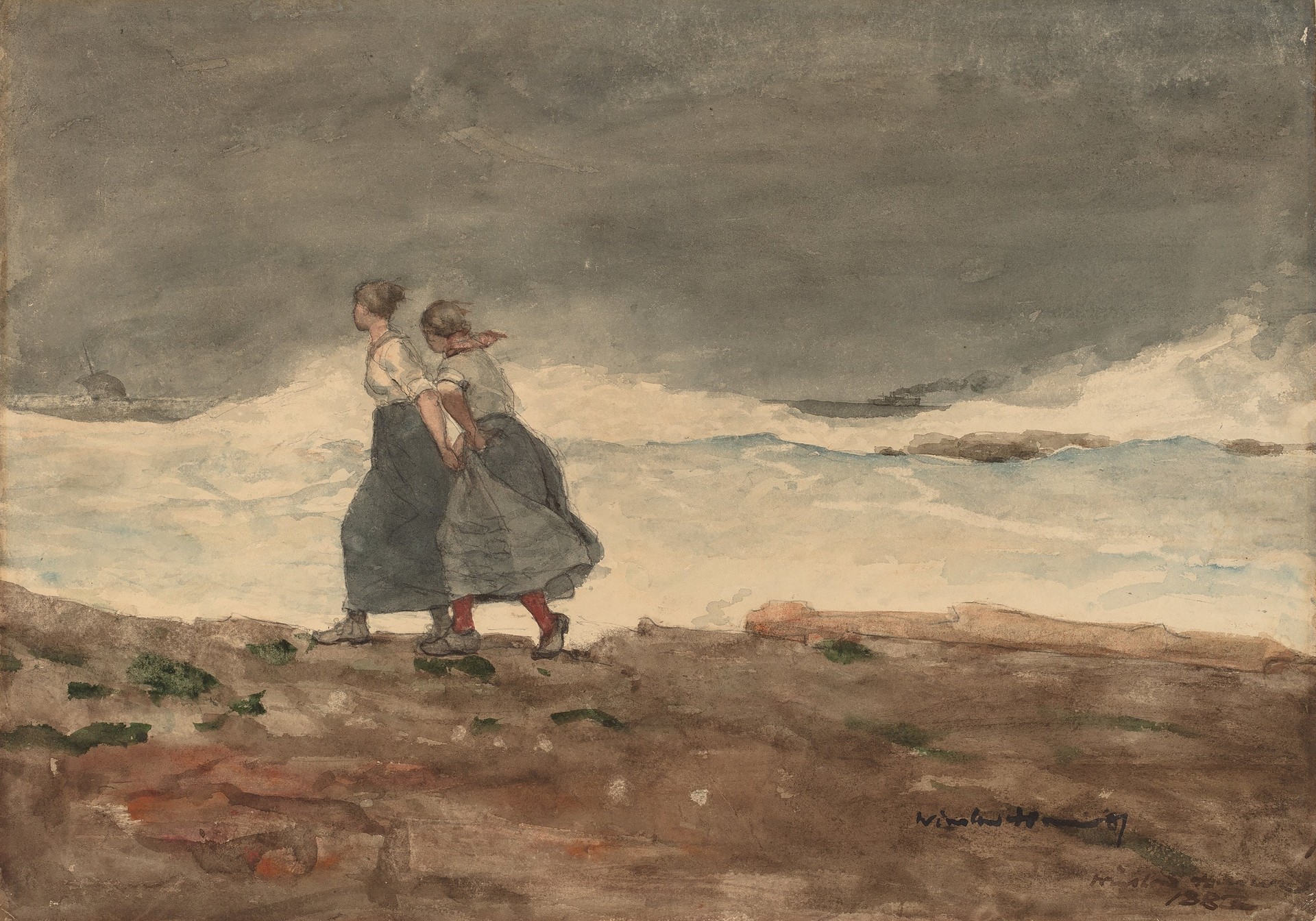 Danger - by Winslow Homer