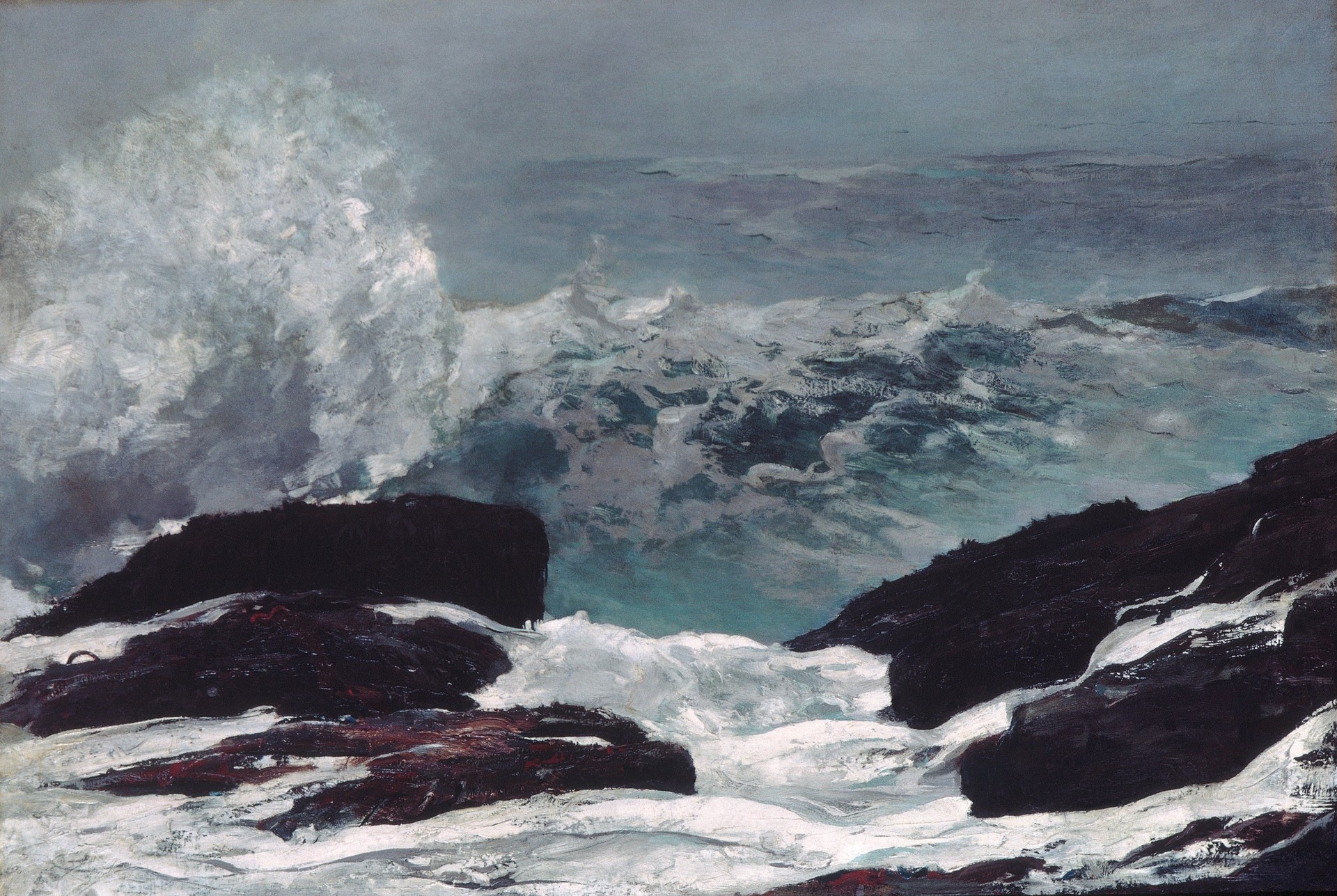 Maine Coast - by Winslow Homer