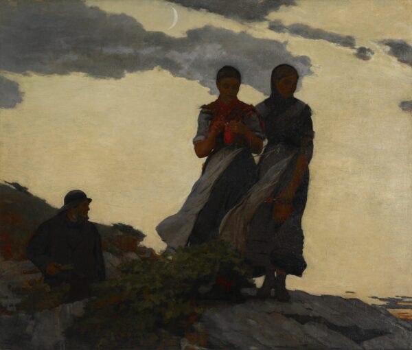 Early Evening - by Winslow Homer