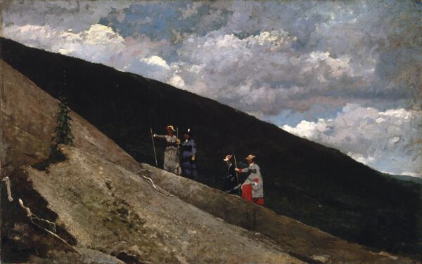 In the Mountains - by Winslow Homer