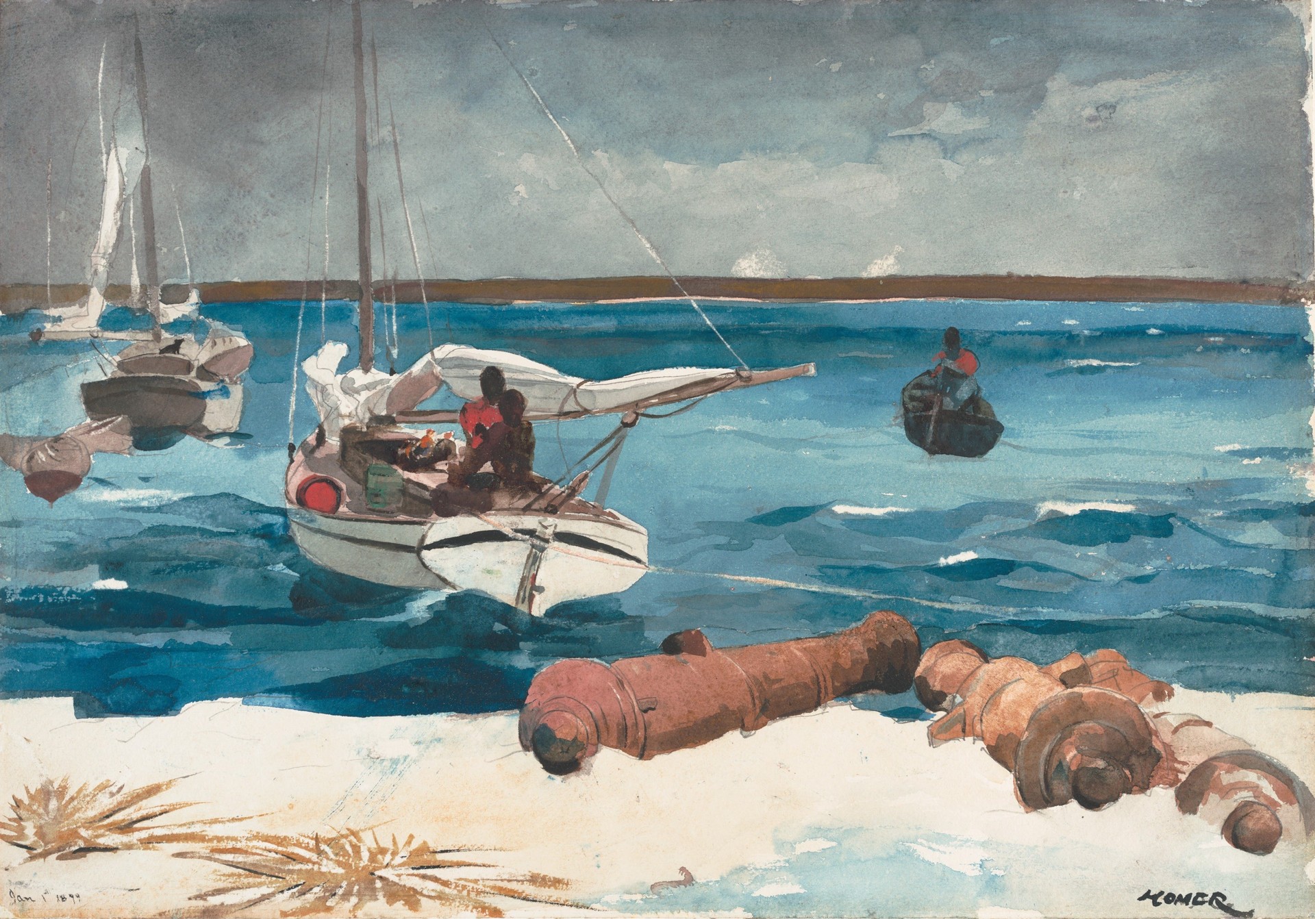 Nassau - by Winslow Homer