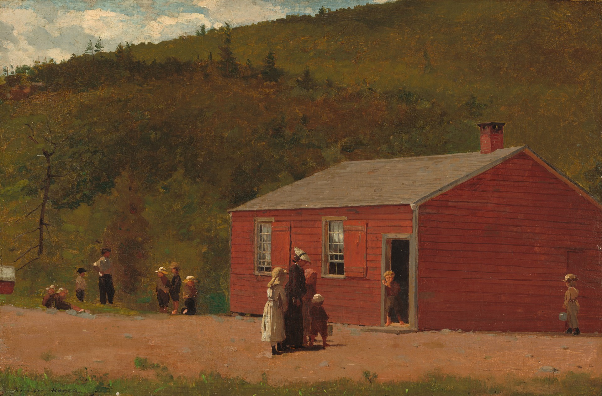 School Time - by Winslow Homer