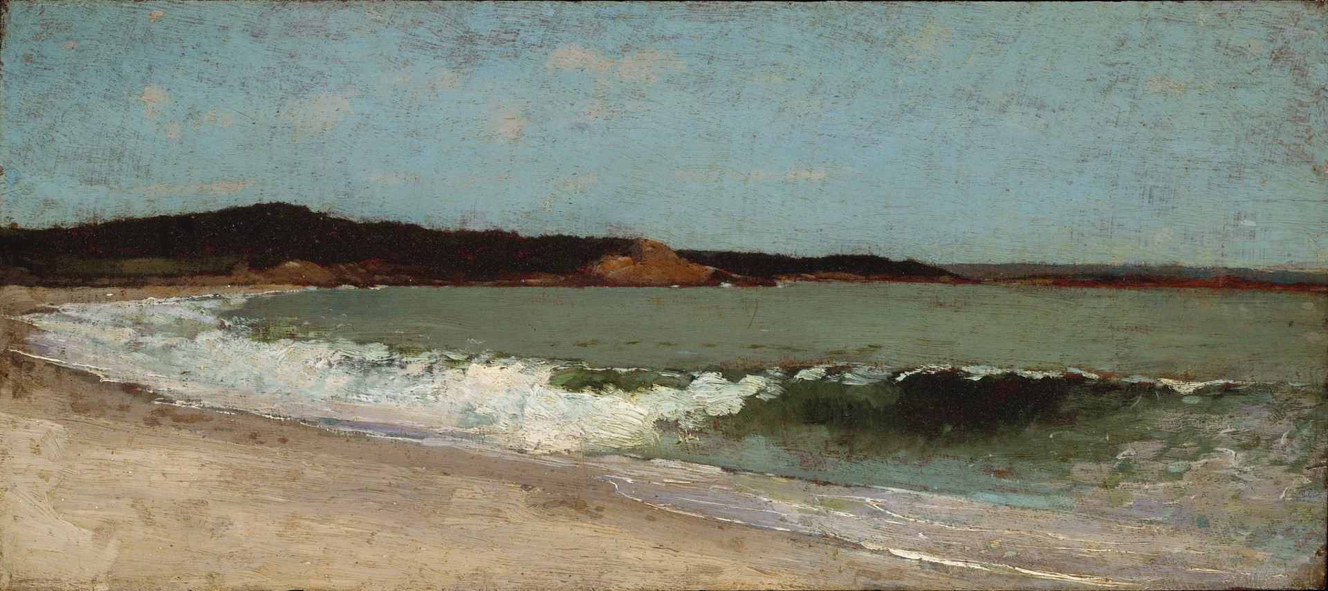 Study for Eagle Head, Manchester, Massachusetts - by Winslow Homer