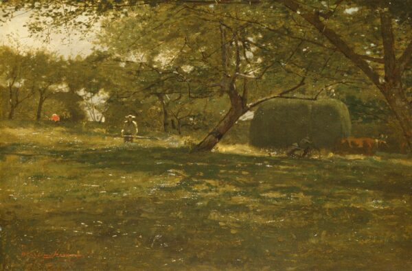 Harvest Scene - by Winslow Homer