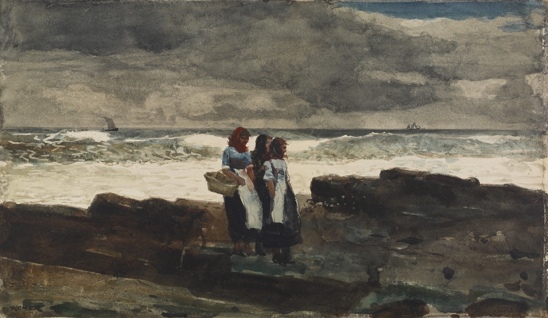 Sun and Clouds - by Winslow Homer
