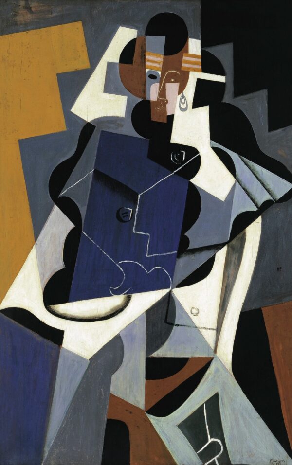 Seated Woman - by Juan Gris