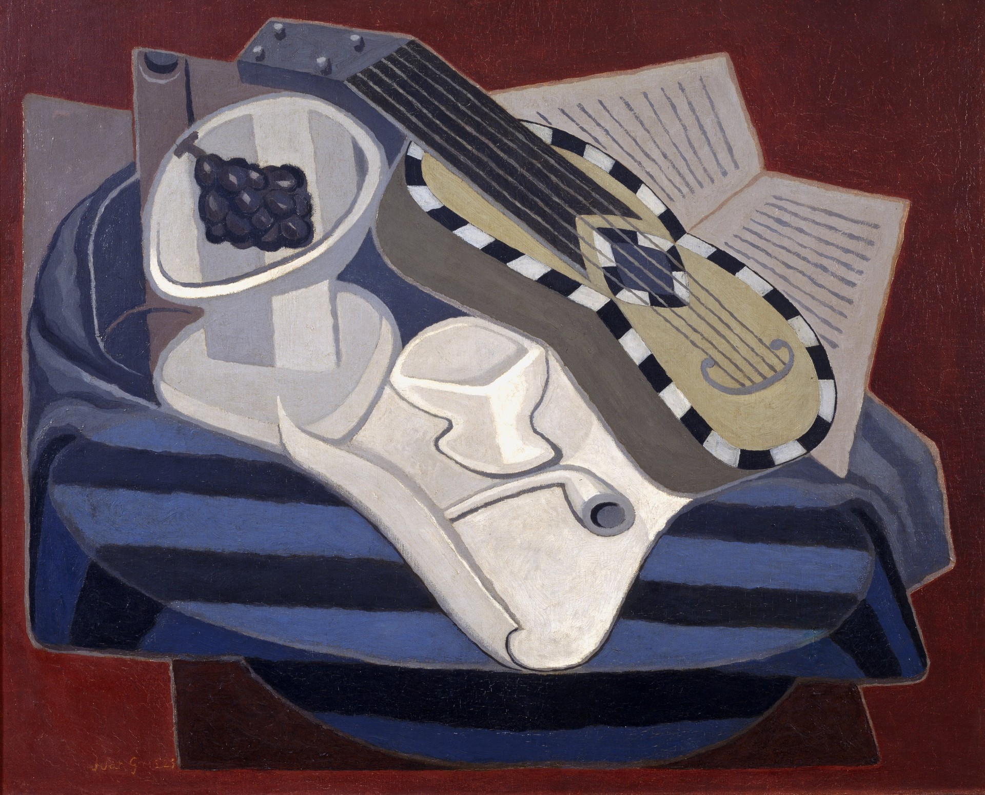 Guitar with Inlays - by Juan Gris