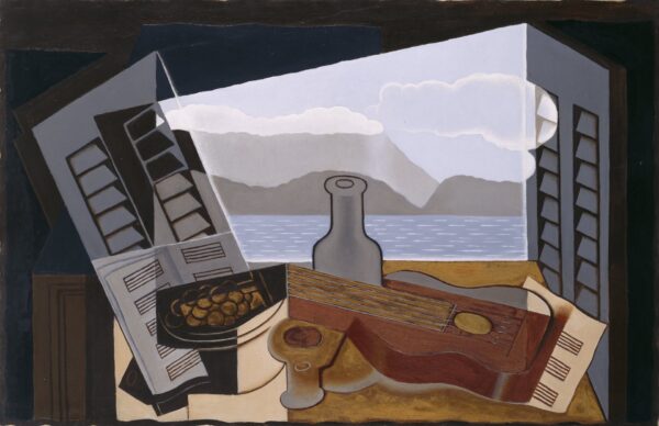 The Open Window - by Juan Gris