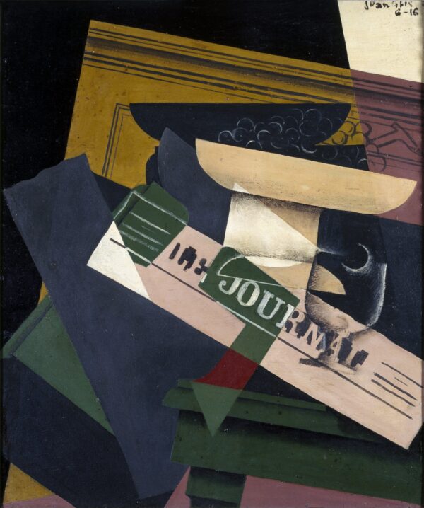 Grapes - by Juan Gris