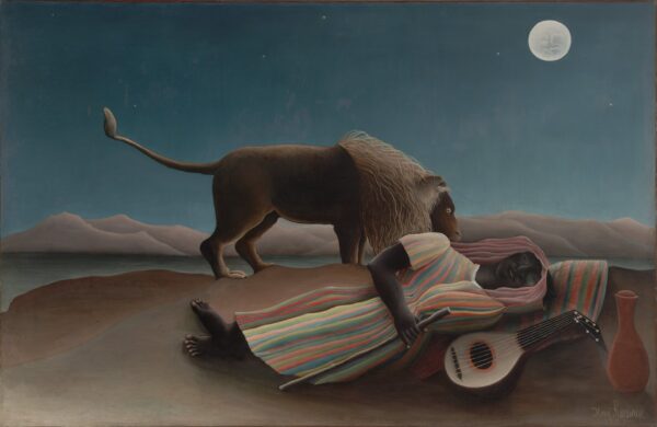 The Sleeping Gypsy - by Henri Rousseau
