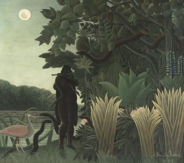 The Snake Charmer - by Henri Rousseau