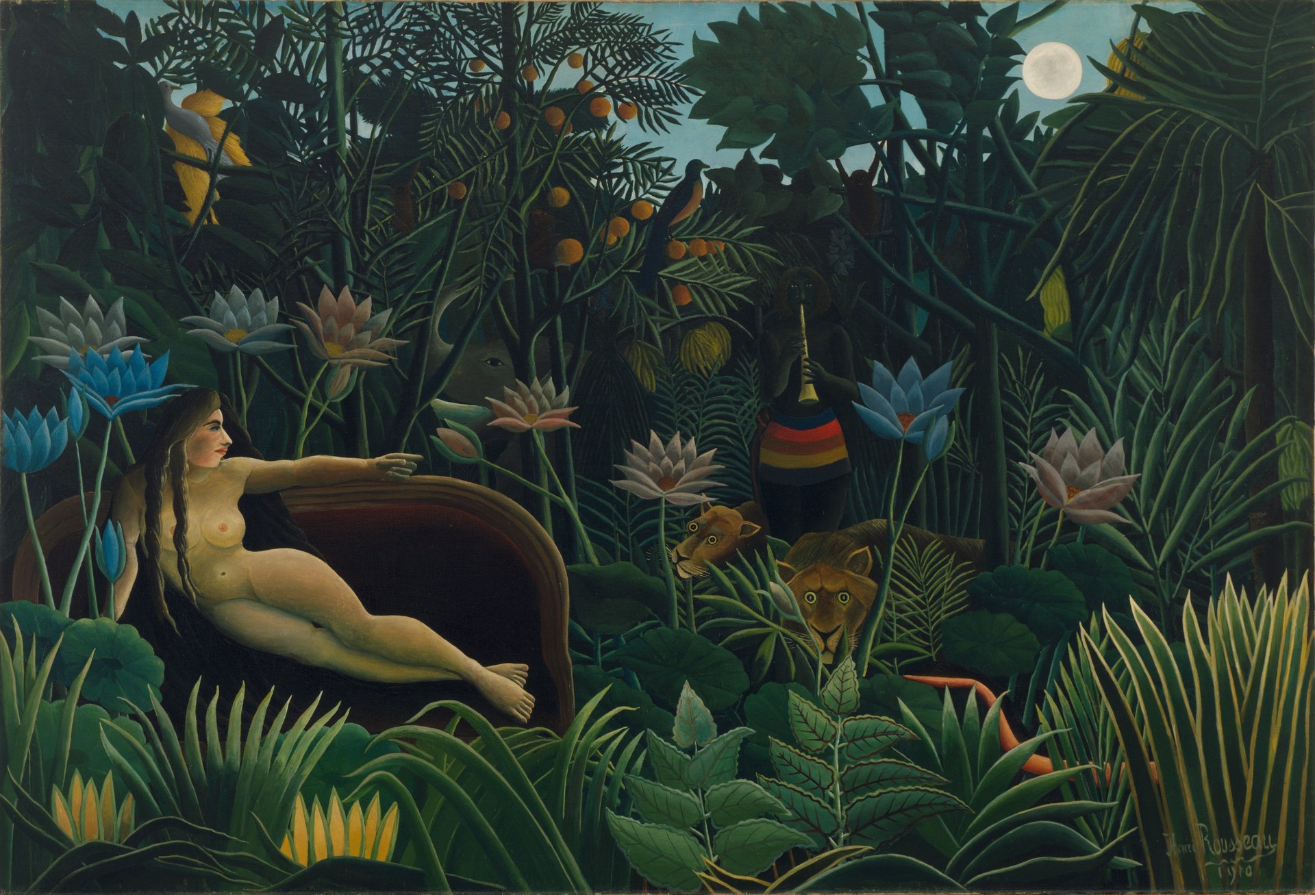 The Dream - by Henri Rousseau